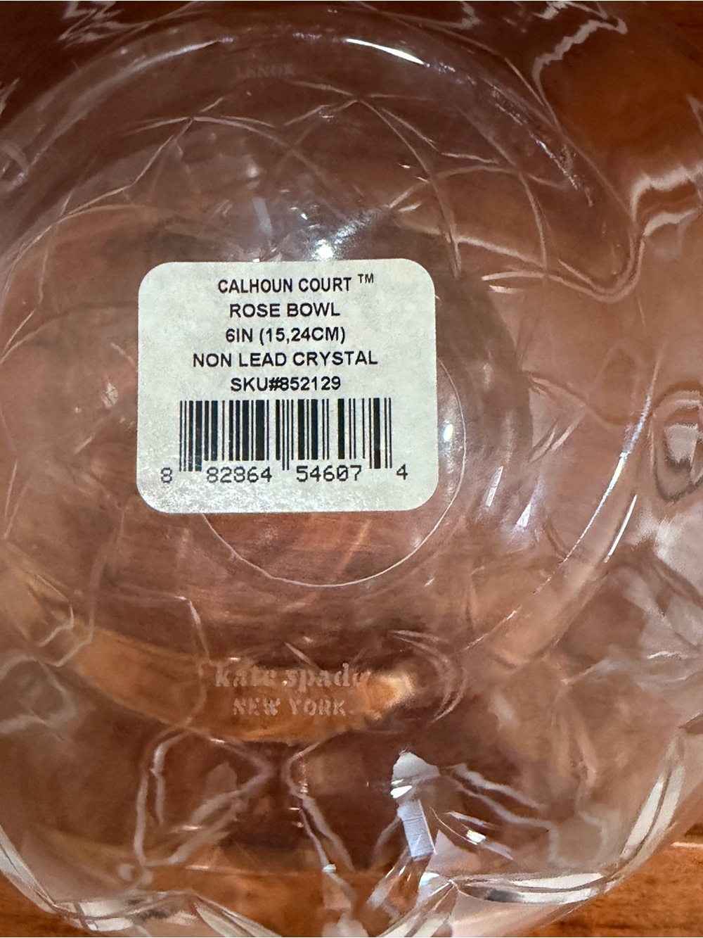 kate spade Calhoun rose bowl 6inch Vase NWT FINAL MARKDOWN - Picture 4 of 5